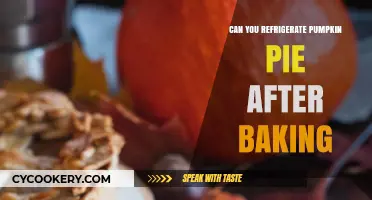 Refrigerating Pumpkin Pie: Post-Baking Storage Tips for Freshness