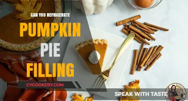 Refrigerating Pumpkin Pie Filling: Tips for Freshness and Safety