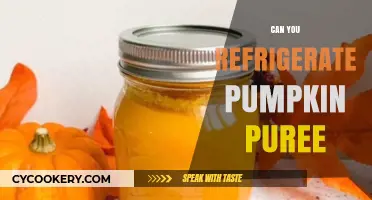Refrigerating Pumpkin Puree: Tips for Freshness and Storage Solutions
