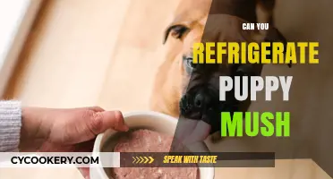 Refrigerating Puppy Mush: Safe Storage Tips for Your Pet's Food