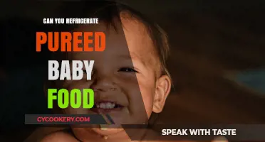 Refrigerating Pureed Baby Food: Safety Tips and Storage Guide