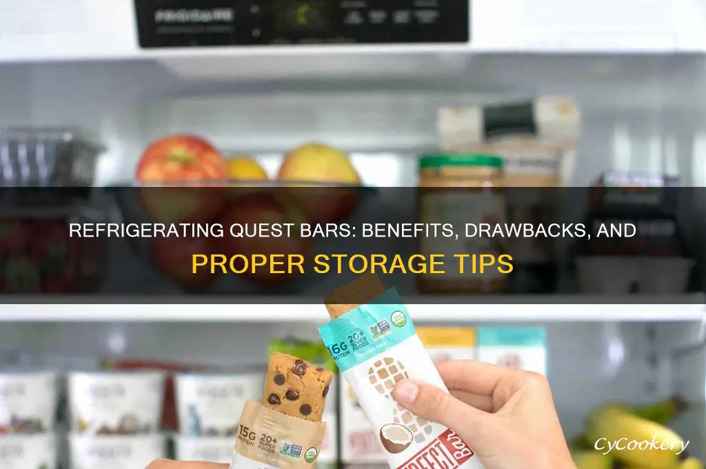 can you refrigerate quest bars