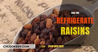 Can You Refrigerate Raisins? Storage Tips for Freshness and Longevity