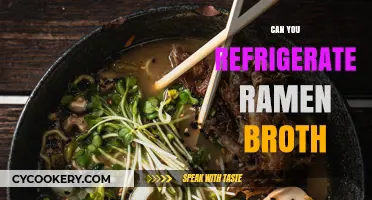 Refrigerating Ramen Broth: Tips for Safe Storage and Reheating
