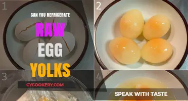 Refrigerating Raw Egg Yolks: Safe Storage Tips and Best Practices