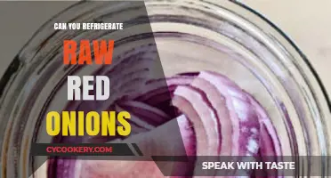 Refrigerating Raw Red Onions: Best Practices for Freshness and Safety