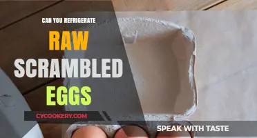 Refrigerating Raw Scrambled Eggs: Safe Practice or Culinary Mistake?