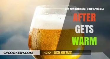 Refrigerating Warm Red Apple Ale: Best Practices for Optimal Flavor