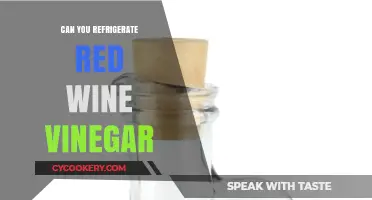 Refrigerating Red Wine Vinegar: Best Practices for Storage and Freshness