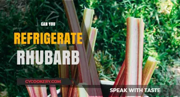 Refrigerating Rhubarb: Best Practices for Freshness and Storage Tips