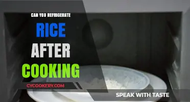 Refrigerating Cooked Rice: Safe Practices and Storage Tips