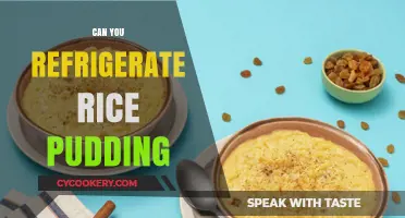 Refrigerating Rice Pudding: Best Practices for Storage and Freshness