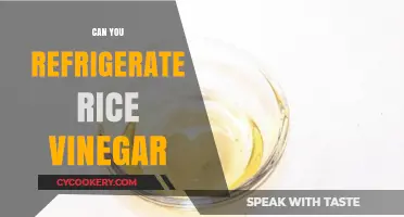 Refrigerating Rice Vinegar: Best Practices for Storage and Freshness