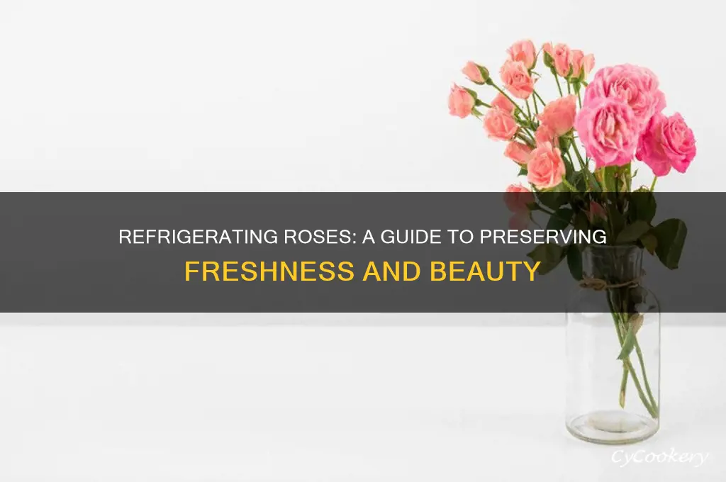 can you refrigerate roses
