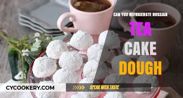 Refrigerating Russian Tea Cake Dough: Tips for Perfect Baking Results