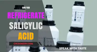 Refrigerating Salicylic Acid: Benefits, Risks, and Proper Storage Tips