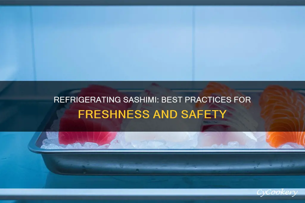 can you refrigerate sashimi