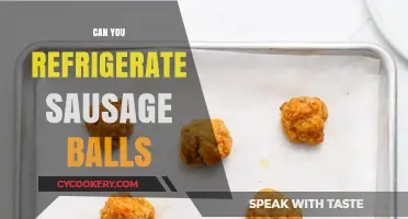 Refrigerating Sausage Balls: Tips for Storage and Freshness