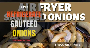Refrigerating Sautéed Onions: Tips for Storage and Freshness