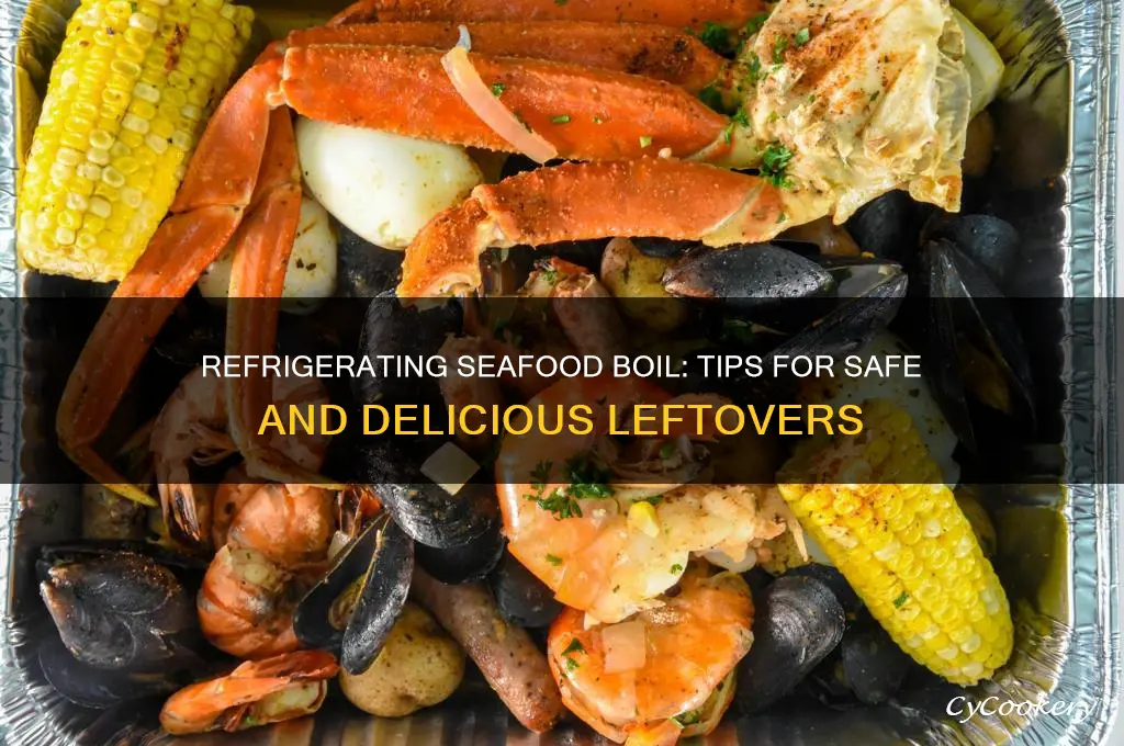 can you refrigerate seafood boil