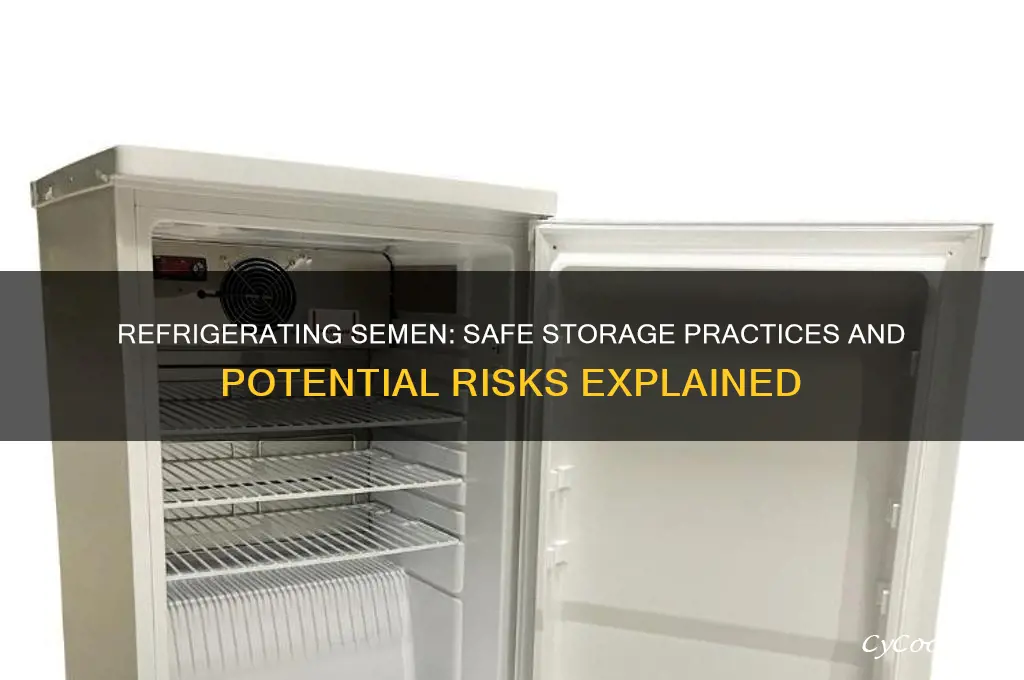 can you refrigerate semen