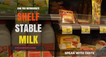 Refrigerating Shelf-Stable Milk: Benefits, Risks, and Best Practices