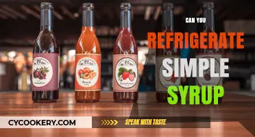 Refrigerating Simple Syrup: Best Practices for Storage and Freshness