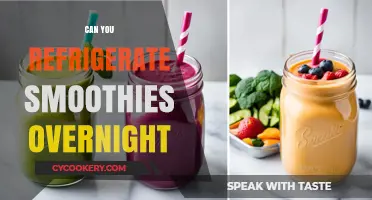 Refrigerating Smoothies Overnight: Tips for Freshness and Flavor Preservation