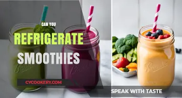 Refrigerating Smoothies: Tips for Freshness and Storage Best Practices