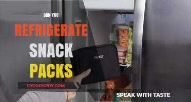 Refrigerating Snack Packs: Tips for Freshness and Storage Safety