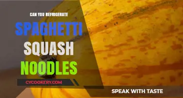 Refrigerating Spaghetti Squash Noodles: Tips for Freshness and Storage