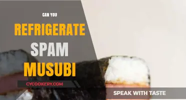 Refrigerating Spam Musubi: Tips for Freshness and Flavor Preservation
