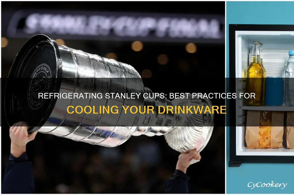 can you refrigerate stanley cups