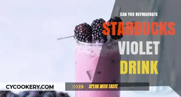 Refrigerating Starbucks Violet Drink: Tips for Freshness and Flavor Preservation