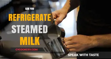 Refrigerating Steamed Milk: Best Practices for Storage and Reheating