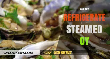 Refrigerating Steamed Oysters: Tips for Safe Storage and Freshness