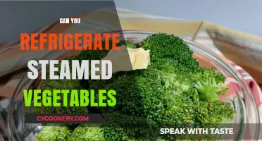 Refrigerating Steamed Vegetables: Tips for Freshness and Safety