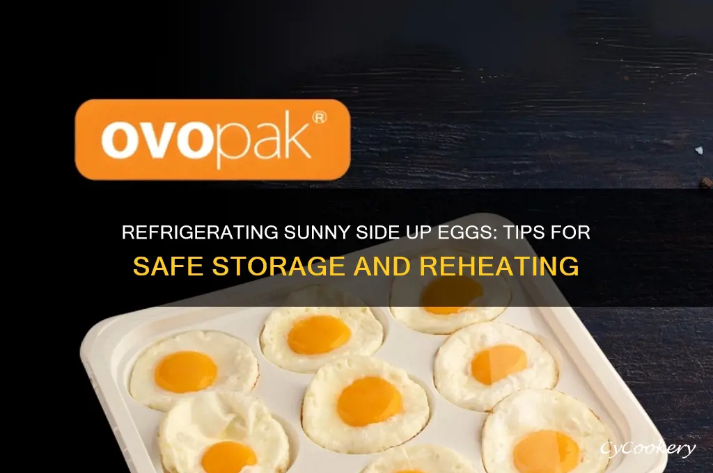 can you refrigerate sunny side up eggs
