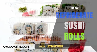 Refrigerating Sushi Rolls: Best Practices for Freshness and Safety