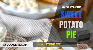 Refrigerating Sweet Potato Pie: Best Practices for Freshness and Flavor