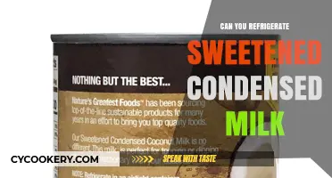 Refrigerating Sweetened Condensed Milk: Best Practices and Storage Tips