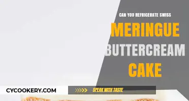 Refrigerating Swiss Meringue Buttercream Cake: Tips and Best Practices