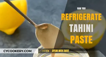 Refrigerating Tahini Paste: Best Practices for Freshness and Storage