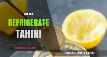 Can You Refrigerate Tahini? Storage Tips for Freshness and Flavor