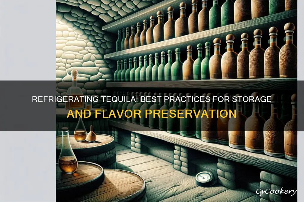 can you refrigerate tequila