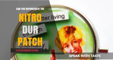 Refrigerating Nitro-Dur Patches: Safe Storage Tips and Best Practices