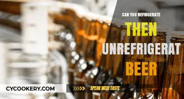 Refrigerating Beer: Can You Chill, Then Unchill Without Ruining It?