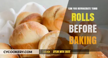 Refrigerating Tomb Rolls: Pre-Baking Tips for Perfect Results