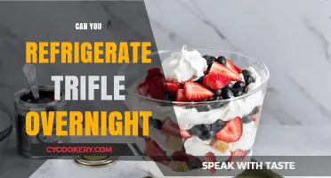 Refrigerating Trifle Overnight: Tips for Perfect Texture and Flavor