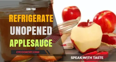 Refrigerating Unopened Applesauce: Best Practices for Freshness and Shelf Life